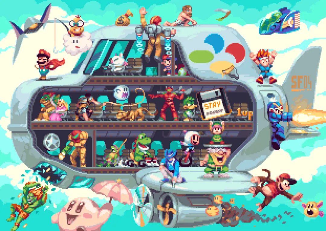 SNES-Artwork