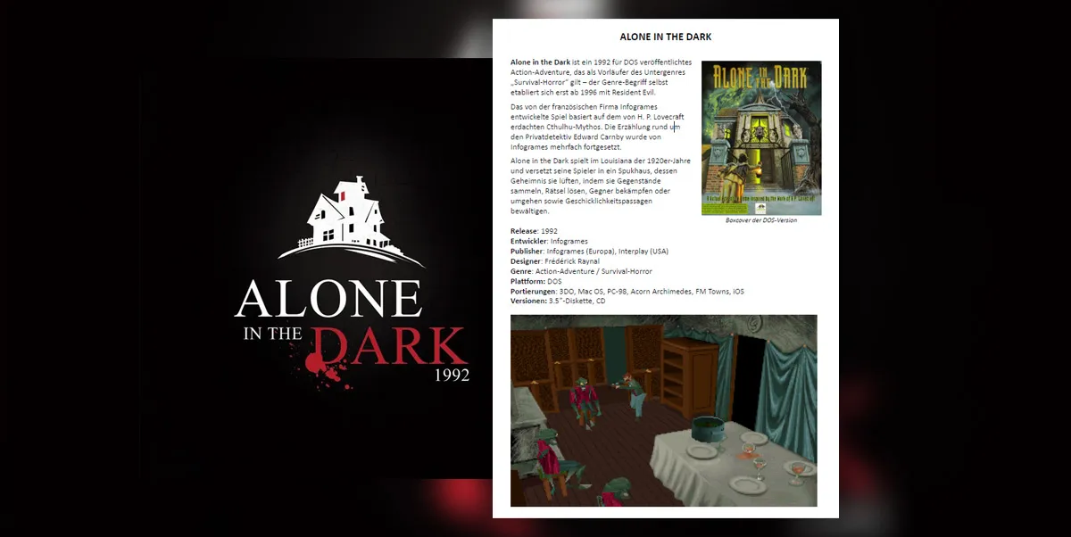 Dossier: Alone in the Dark